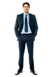 © stockyimages - Young businessperson posing with hands in pocket