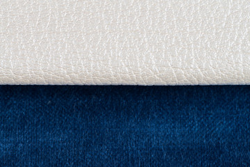 Blue fabric texture