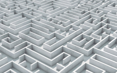 concrete maze