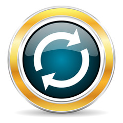Leinwandbilder - reload icon