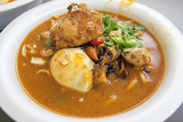 Mee Rebus Malay Noodle Dish