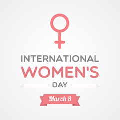 Wall Mural - International Women's Day