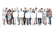 © Rawpixel.com - Group of Business World People Holding Blank Boards