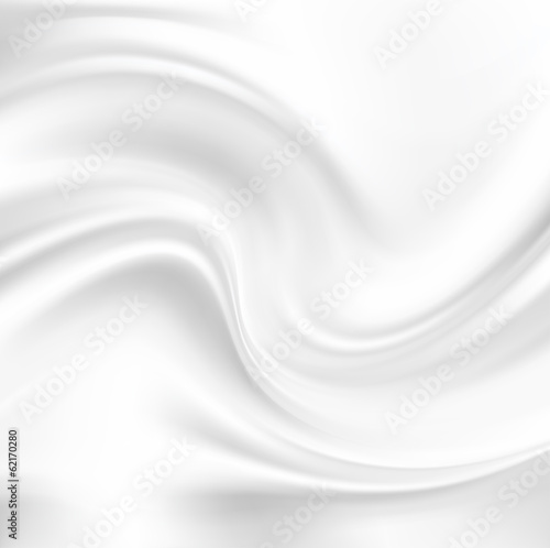 Naklejka - mata magnetyczna na lodówkę Abstract Vector Texture, White Silk