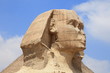 Sphinx of the Great Pyramid in Giza, unesco world heritage, Egypt