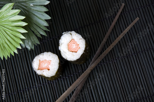 Tapeta ścienna Pałeczki z sushi