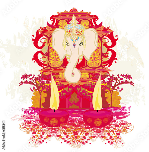 Fotoboard na płycie Projekt diwali ganesha