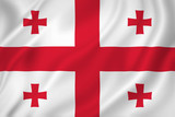 Fototapeta  - Georgia flag