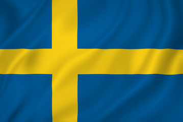 Sticker - Swedish flag