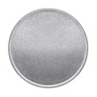 Blank coin or medal on a white background