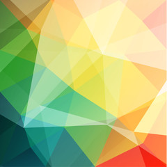 Wall Mural - colorful geometric background - eps10