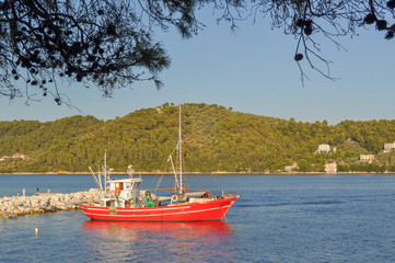 Wall Mural - Barca Skiathos 2