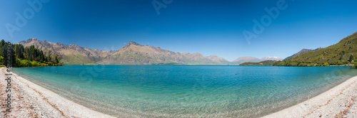 Board z aluminiowym obramowaniem Jezioro wakatipu