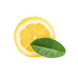Fresh sliced lemon
