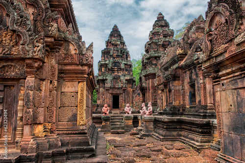 Cuadros en Lienzo Banteay Srei - 10th century Hindu temple dedicated to Shiva
