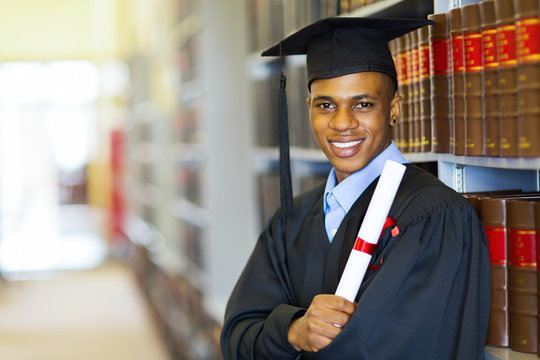 african american law school graduate