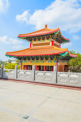 Canvas Print - Chinese temple in Thailand