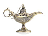 Fototapeta Dziecięca - Aladdin magic lamp isolated on white