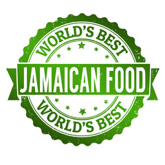 Sticker - Jamaican food stamp