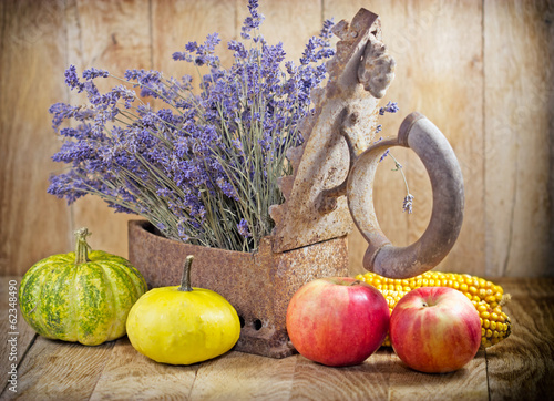 Naklejka na szybę Autumn harvest