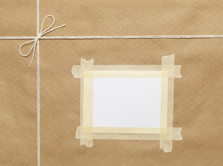 Wall Mural - Postal Package Top