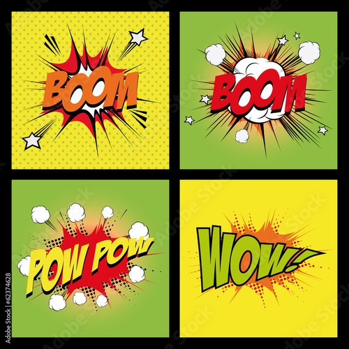 Plakat na papierze fotorealistycznym Pop Art