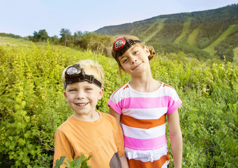 Kids Enjoying a Summer Adventure