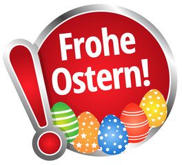 Sticker - Frohe Ostern!