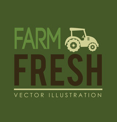 Canvas Print - farm design