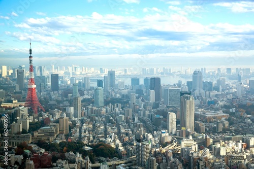 Fotoboard na płycie Wieża Tokyo