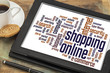© MarekPhotoDesign.com - shopping online word cloud