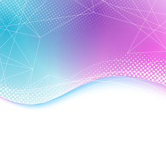 Wall Mural - Transparent bright lines background border