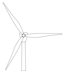 Wall Mural - Wind Turbine