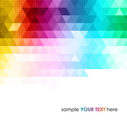 Wall Mural - abstract colorful geometric background