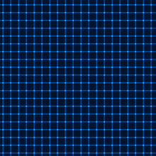 Neon Blue Grid