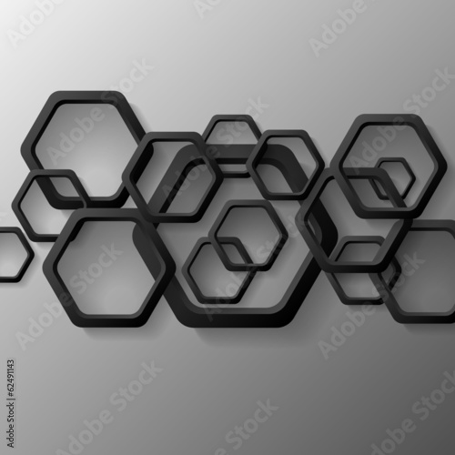 Obraz na płótnie canvas dwuczęściowy "dyptyk" Streszczenie 3d geometryczny wzór, wektor tła ilustracji