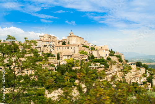 Obraz na płótnie canvas dwuczęściowy "dyptyk" Gordes (Francja)