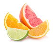 colorful citrus slices