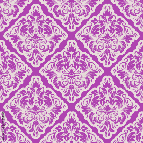 Board z aluminiowym obramowaniem Bez szwu wallpaper.damask pattern.floral tle