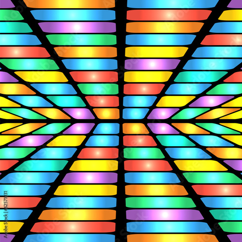 Board z aluminiowym obramowaniem Abstrakcyjne geometryczne pattern.colorful tle kolorowych rectan
