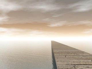 Pontoon - 3D render