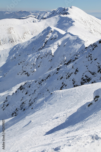 Board z aluminiowym obramowaniem Niskie Tatry, słowacja