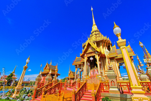 Photo Thai Royal Crematorium in Bangkok of Thailand