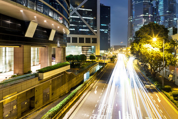 Hong Kong at night