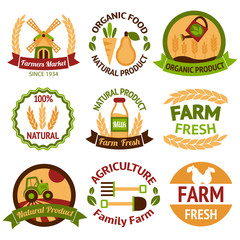 Sticker - Farming harvesting and agriculture badges