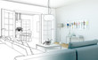 © virtua73 - Plan moderne Wohnung