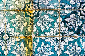 Wall Mural - vintage portuguese tiles