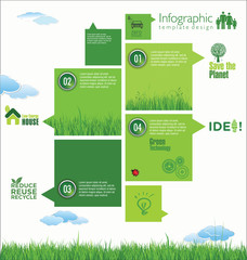 Poster - Modern ecology Design Layout