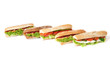 Collection of sandwiches.