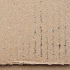 Sticker - Corrugated cardboard background